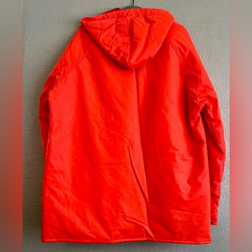 Vintage Sportsman Choice Hunting Orange Rain Jacket-Men’s L/Large-Hunter-Outdoor - Picture 6 of 12
